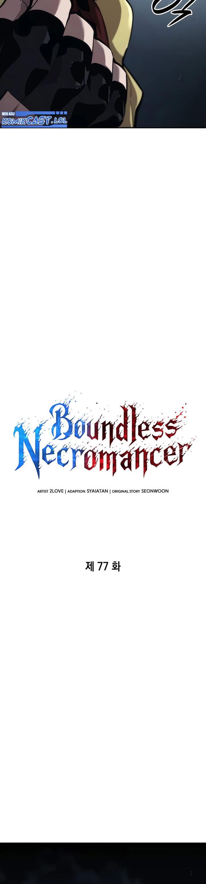 Boundless Necromancer Chap 77 - Next Chap 78