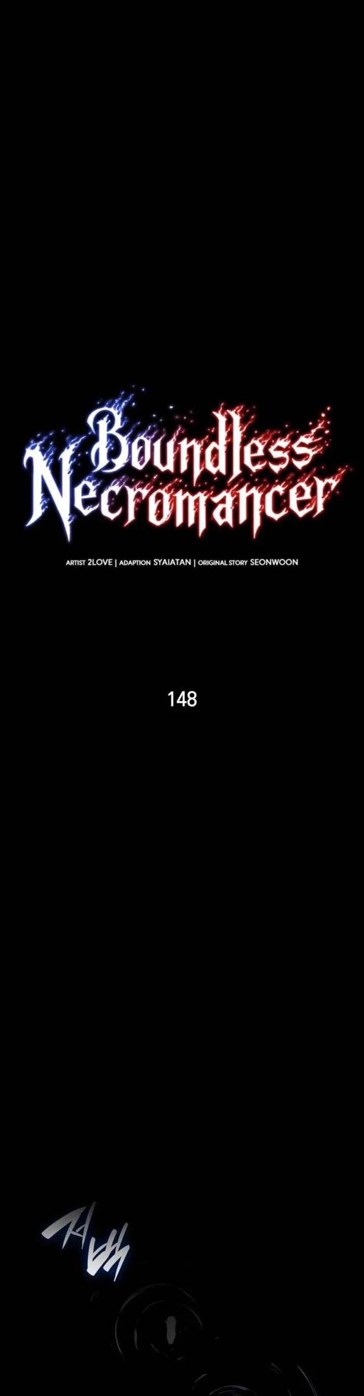 Boundless Necromancer Chap 148 - Next Chap 149