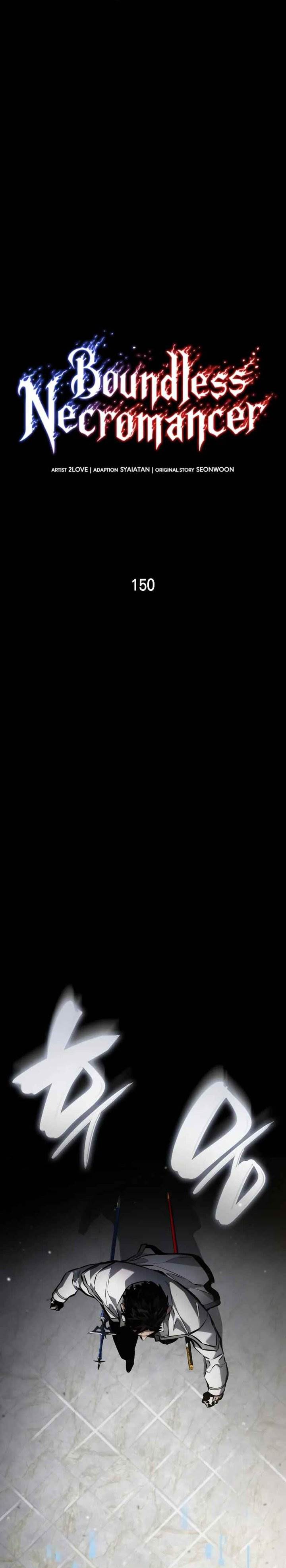Boundless Necromancer Chap 150 - Next Chap 151