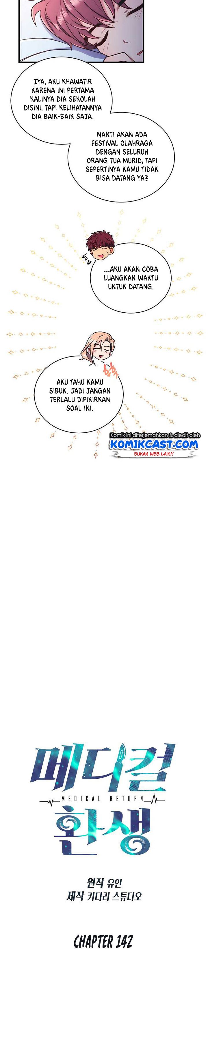 Medical Return Chap 142 - Next Chap 143