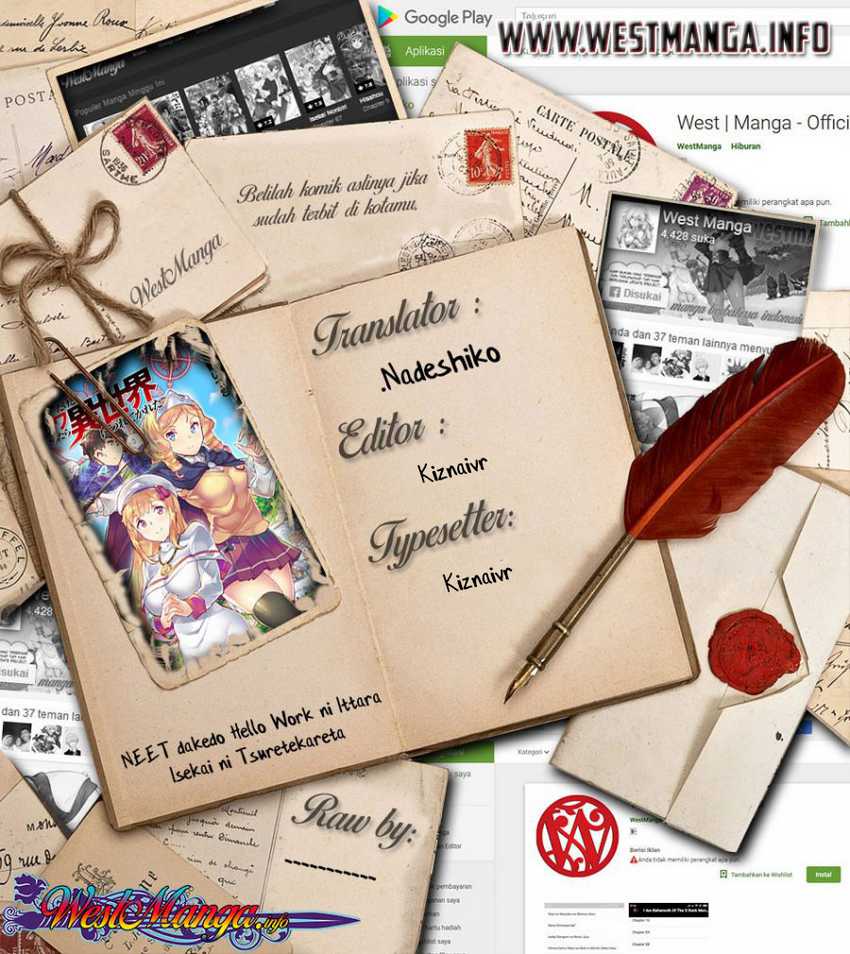 NEET dakedo Hello Work ni Ittara Isekai ni Tsuretekareta Chap 33 - Next Chap 34