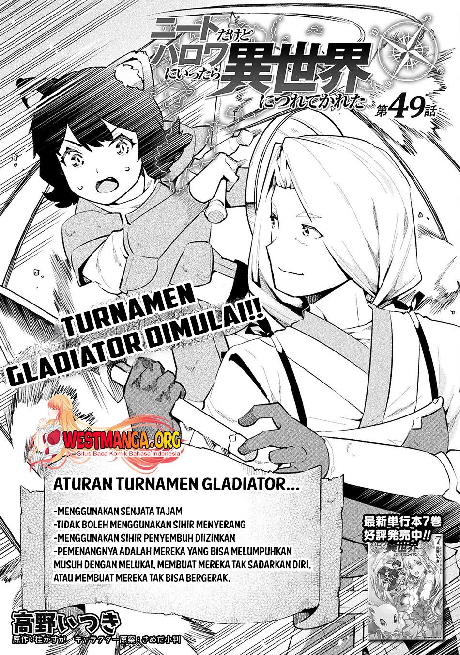 NEET dakedo Hello Work ni Ittara Isekai ni Tsuretekareta Chap 50 - Next Chap 51