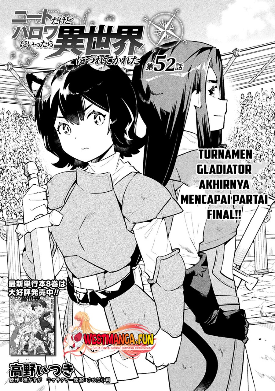 NEET dakedo Hello Work ni Ittara Isekai ni Tsuretekareta Chap 52 - Next Chap 53
