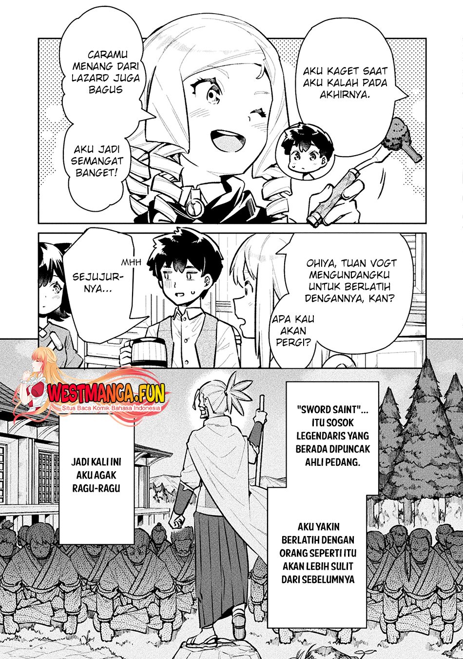 NEET dakedo Hello Work ni Ittara Isekai ni Tsuretekareta Chap 53 - Next Chap 54