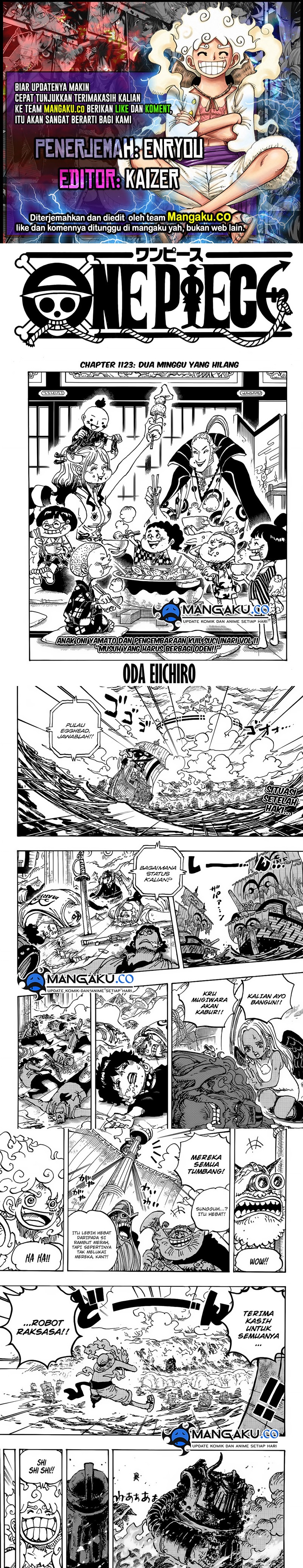 One Piece Chap 1123 - Next Chap 1124