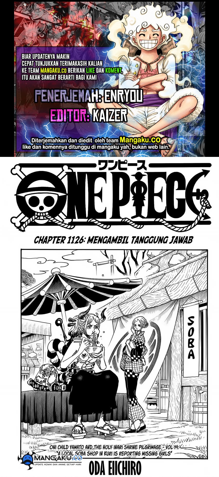One Piece Chap 1126 - Next Chap 1127