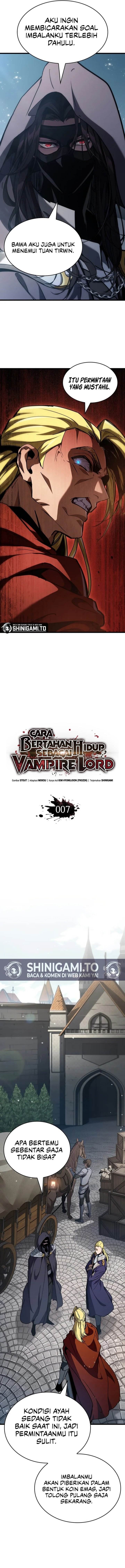 How to Live as the Vampire Lord (Crimson Reset) Chap 7 - Next Chap 8