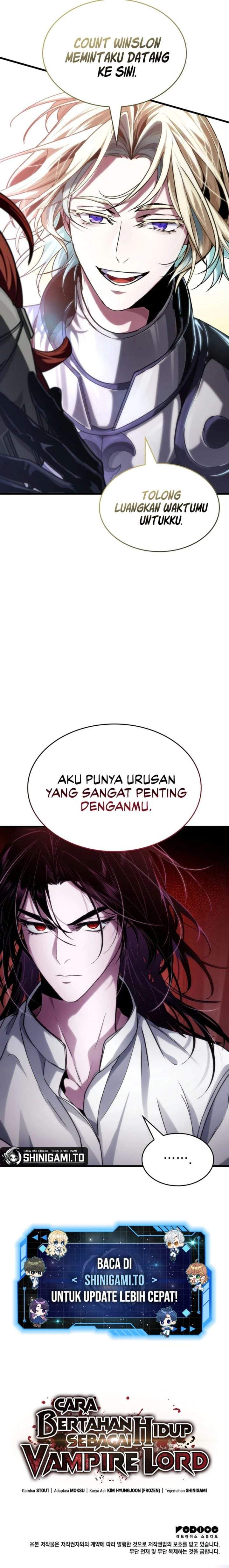 How to Live as the Vampire Lord (Crimson Reset) Chap 43 - Next Chap 44