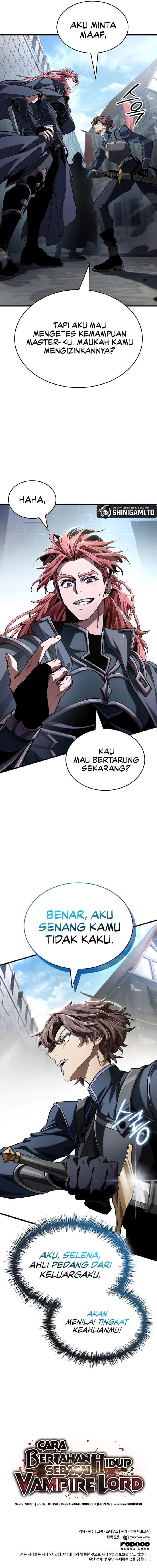 How to Live as the Vampire Lord (Crimson Reset) Chap 41 - Next Chap 42