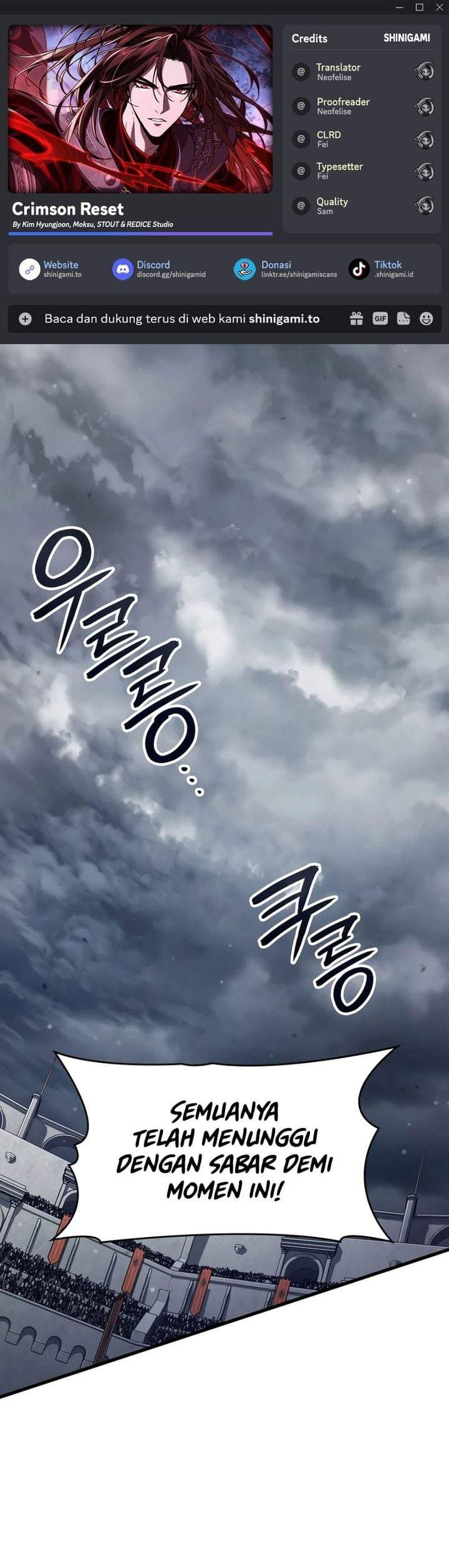 How to Live as the Vampire Lord (Crimson Reset) Chap 47 - Next Chap 48