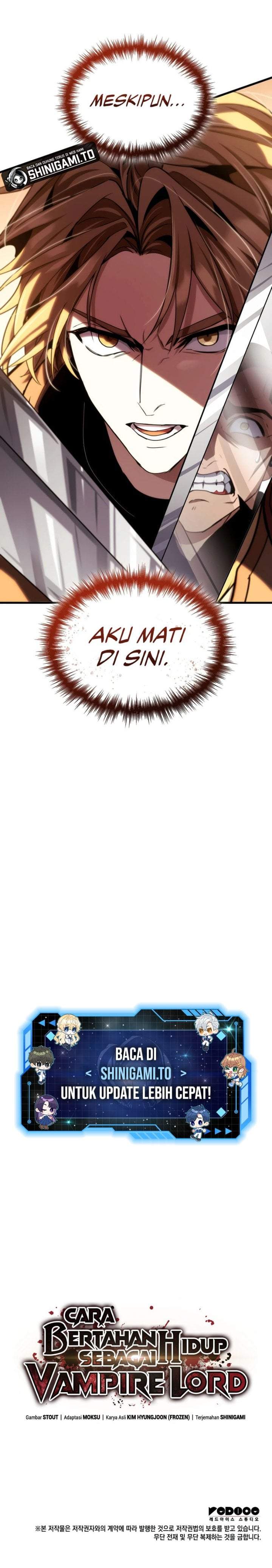 How to Live as the Vampire Lord (Crimson Reset) Chap 44 - Next Chap 45