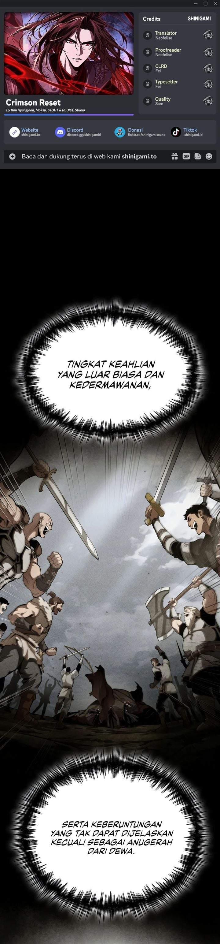 How to Live as the Vampire Lord (Crimson Reset) Chap 45 - Next Chap 46