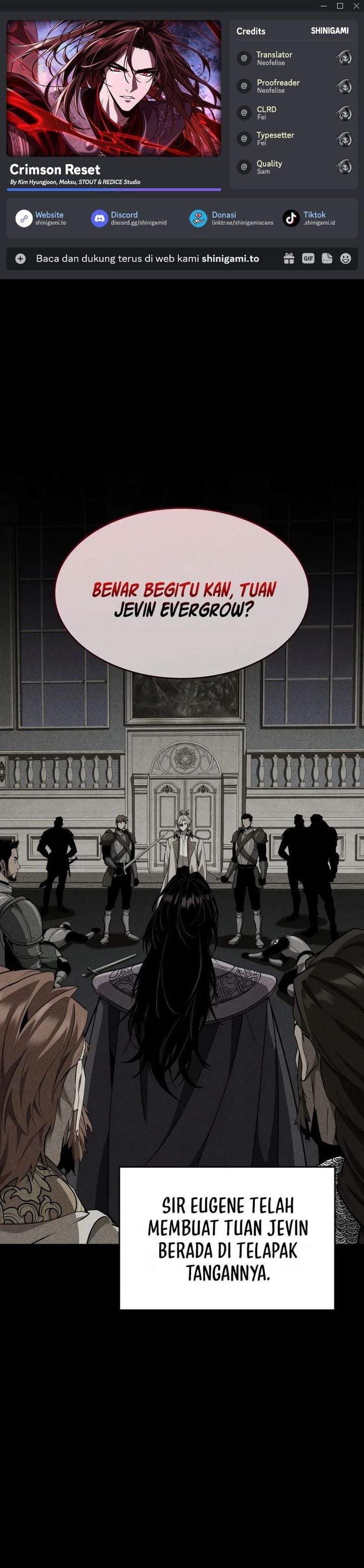 How to Live as the Vampire Lord (Crimson Reset) Chap 52 - Next Chap 53