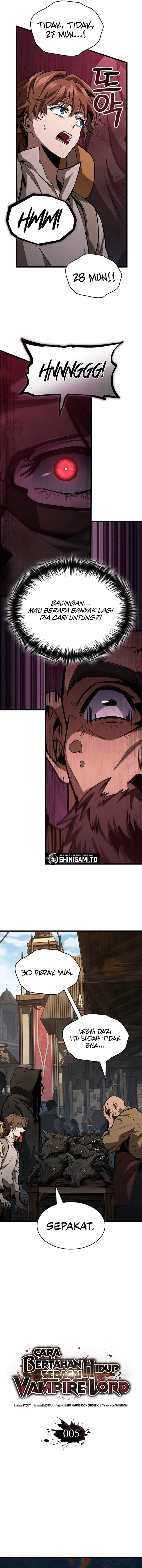 How to Live as the Vampire Lord (Crimson Reset) Chap 5 - Next Chap 6