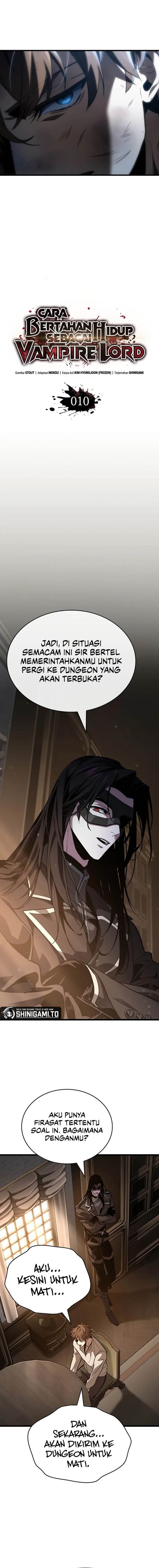 How to Live as the Vampire Lord (Crimson Reset) Chap 10 - Next Chap 11