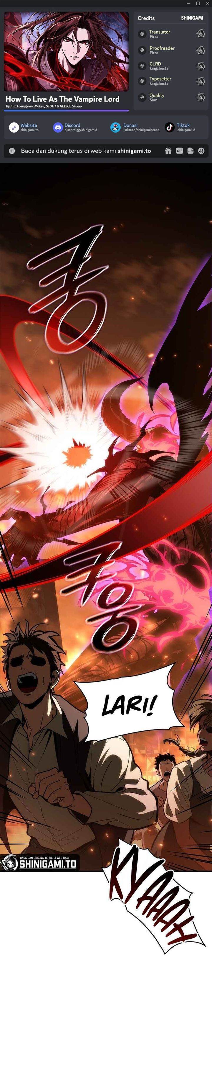 How to Live as the Vampire Lord (Crimson Reset) Chap 23 - Next Chap 24