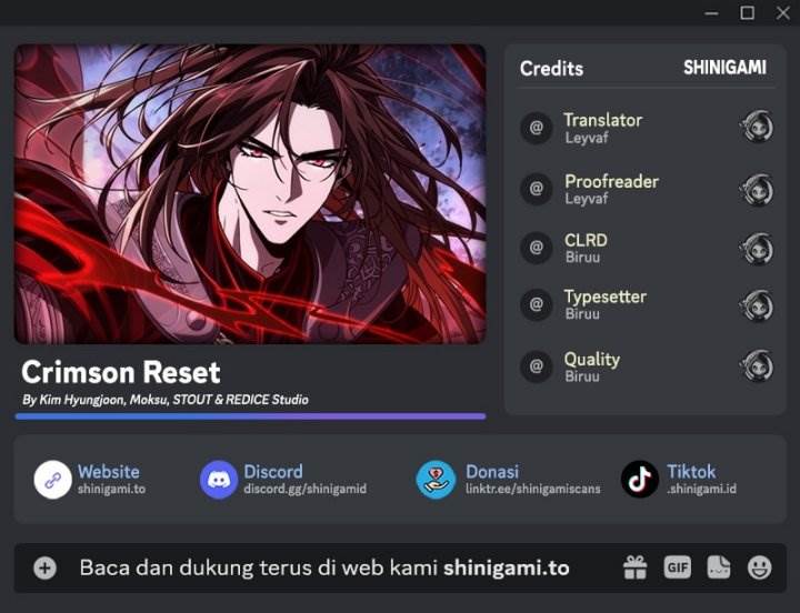 How to Live as the Vampire Lord (Crimson Reset) Chap 2 - Next Chap 3