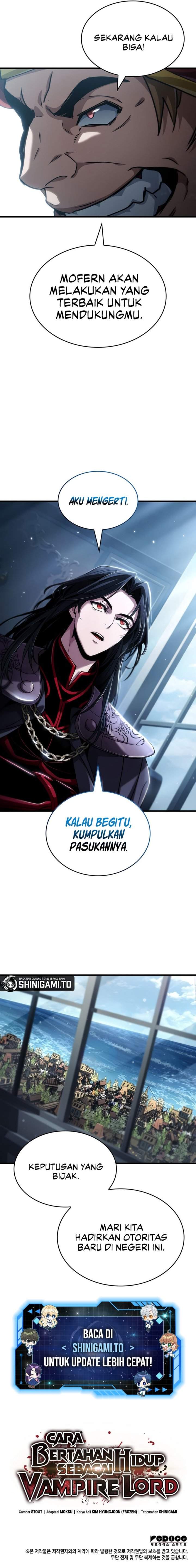How to Live as the Vampire Lord (Crimson Reset) Chap 33 - Next Chap 34