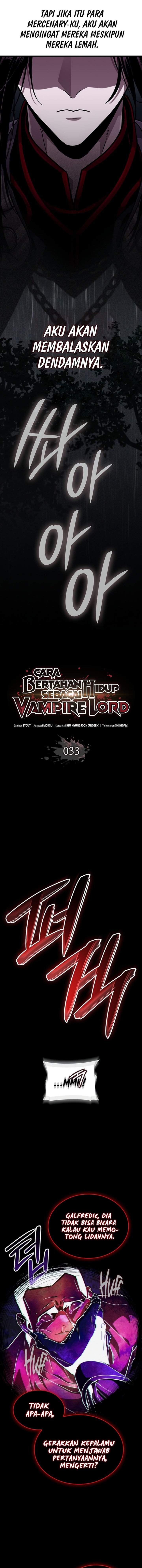 How to Live as the Vampire Lord (Crimson Reset) Chap 33 - Next Chap 34