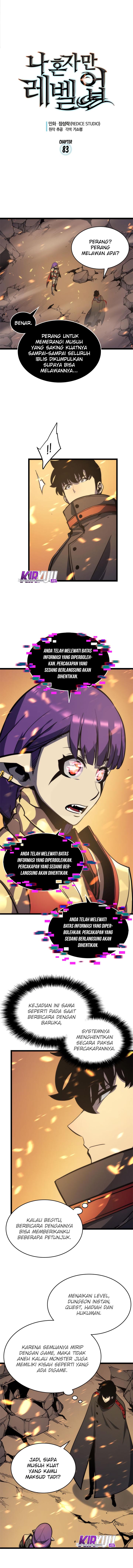 Solo Leveling Chap 83 - Next Chap 84