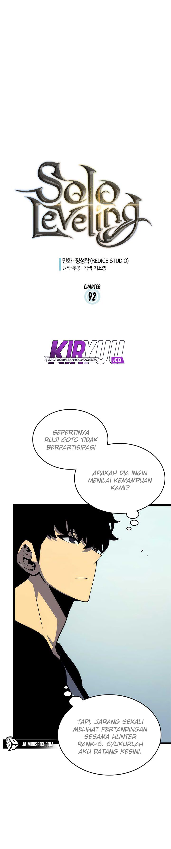 Solo Leveling Chap 92 - Next Chap 93