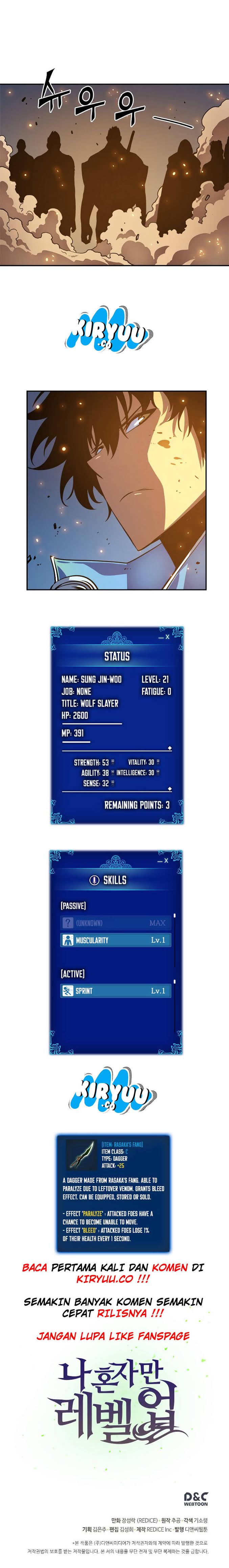 Solo Leveling Chap 22 - Next Chap 23