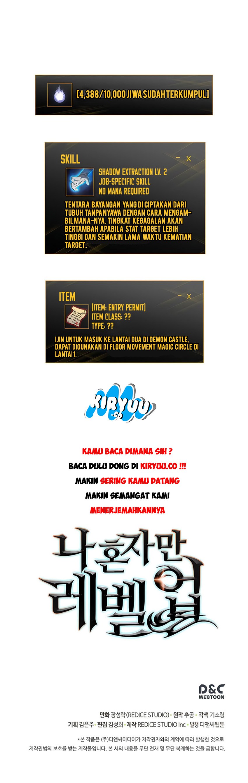 Solo Leveling Chap 58 - Next Chap 59