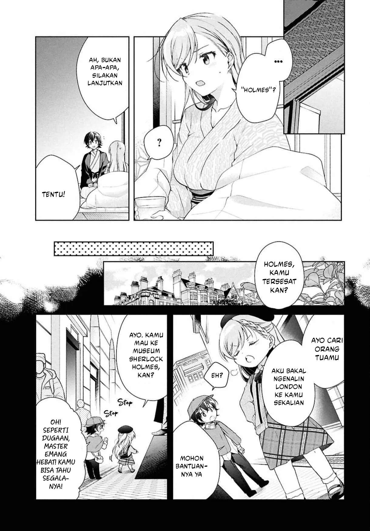 Isshiki-san wa Koi wo shiritai. Chap 41.1 - Next Chap 42.1