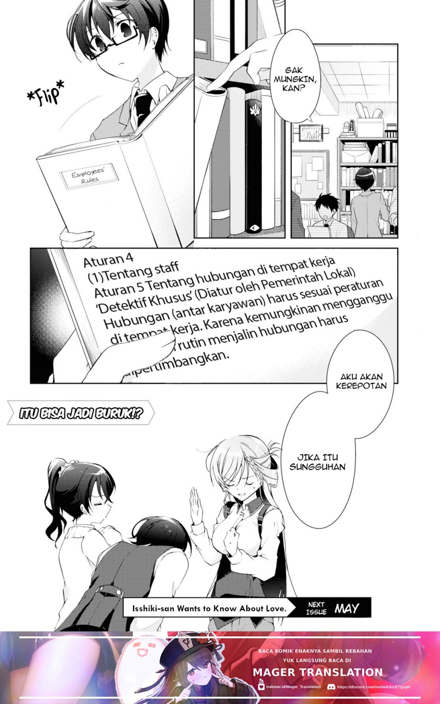 Isshiki-san wa Koi wo shiritai. Chap 8 - Next Chap 9