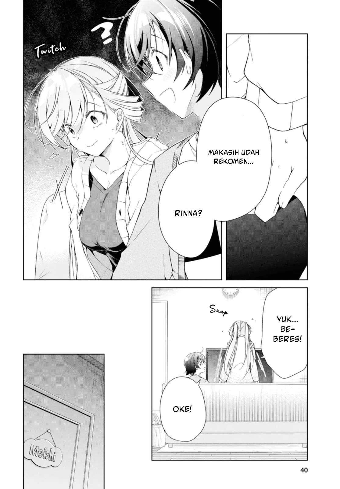 Isshiki-san wa Koi wo shiritai. Chap 35 - Next Chap 36