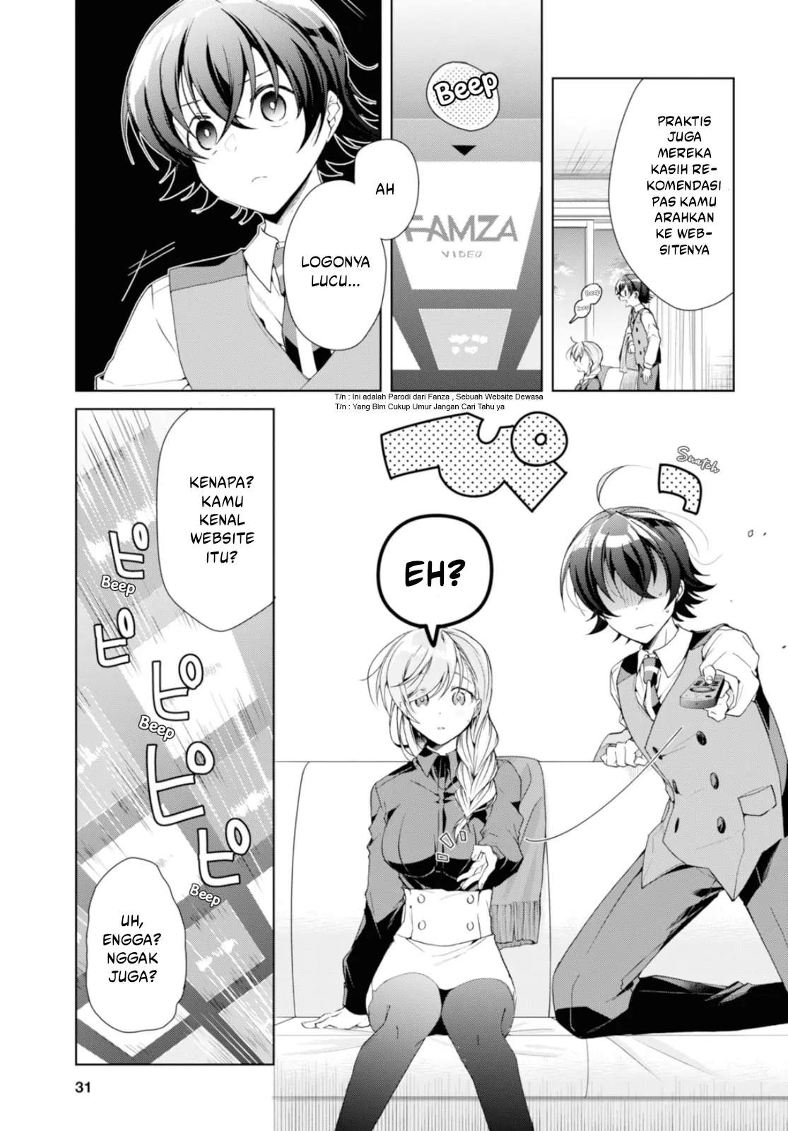 Isshiki-san wa Koi wo shiritai. Chap 35 - Next Chap 36
