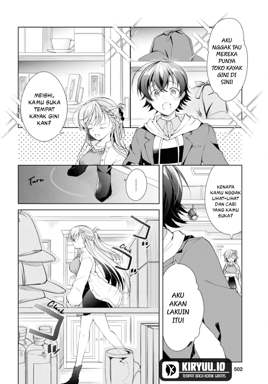 Isshiki-san wa Koi wo shiritai. Chap 36 - Next Chap 37