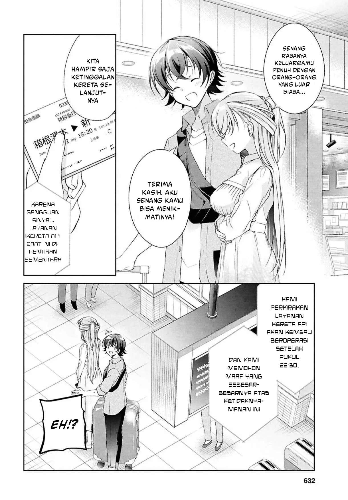 Isshiki-san wa Koi wo shiritai. Chap 39 - Next Chap 40