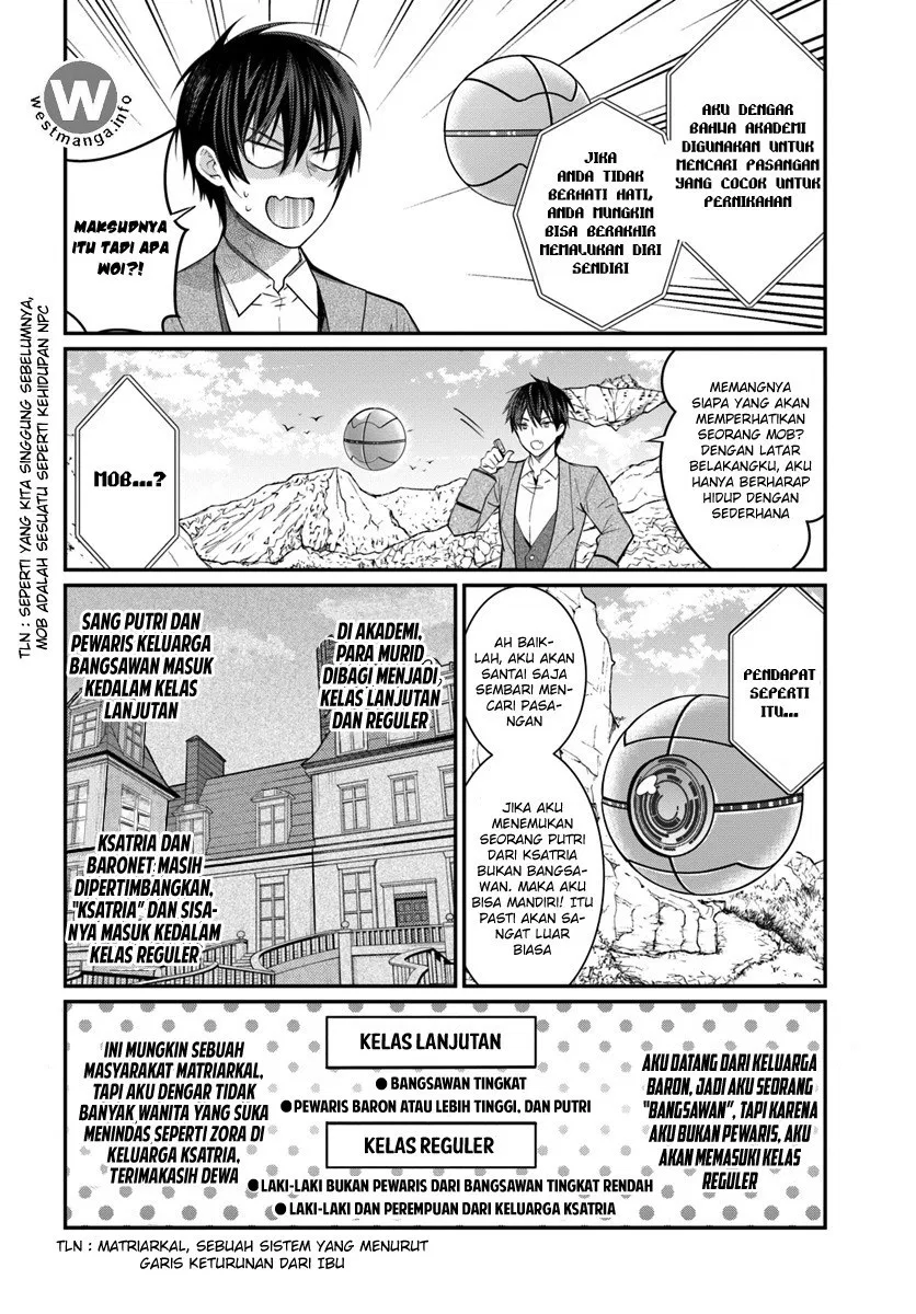 Otome Game Sekai wa Mob ni Kibishii Sekai Desu Chap 4 - Next Chap 5