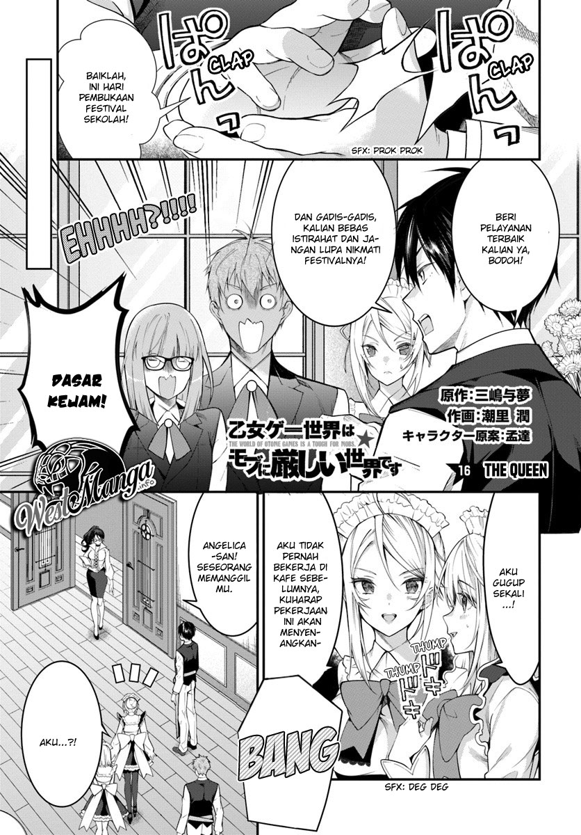 Otome Game Sekai wa Mob ni Kibishii Sekai Desu Chap 16 - Next Chap 17