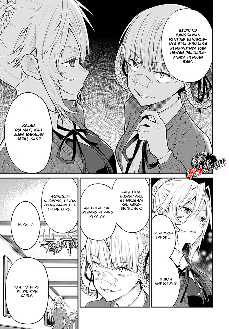 Otome Game Sekai wa Mob ni Kibishii Sekai Desu Chap 23 - Next Chap 24