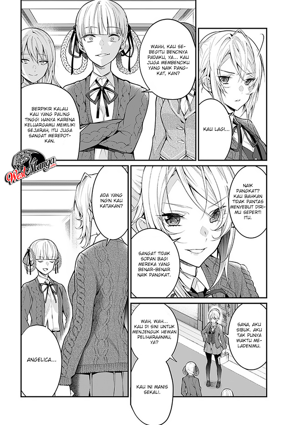 Otome Game Sekai wa Mob ni Kibishii Sekai Desu Chap 23 - Next Chap 24