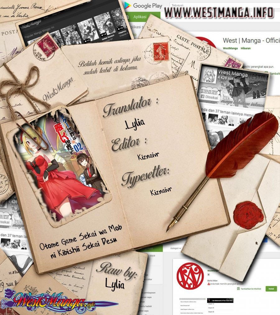 Otome Game Sekai wa Mob ni Kibishii Sekai Desu Chap 28 - Next Chap 29