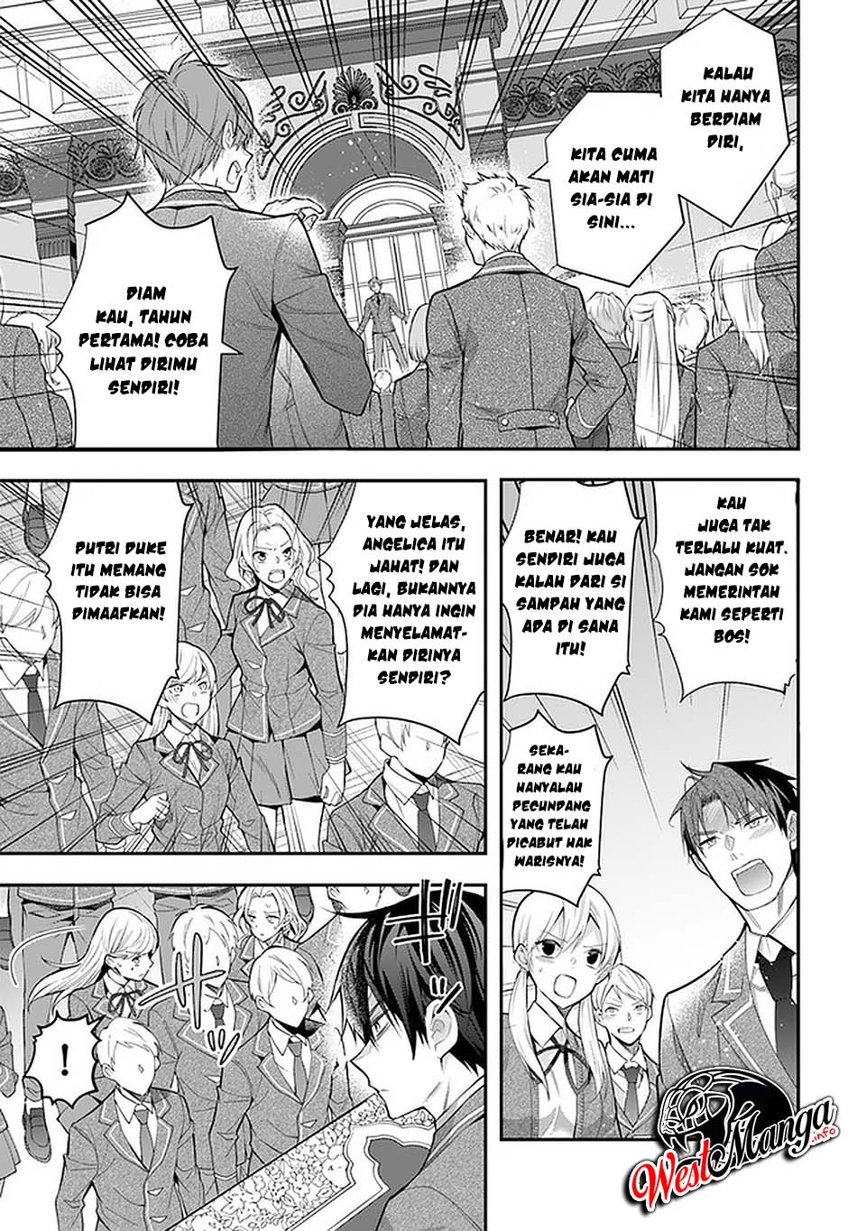 Otome Game Sekai wa Mob ni Kibishii Sekai Desu Chap 29 - Next Chap 30