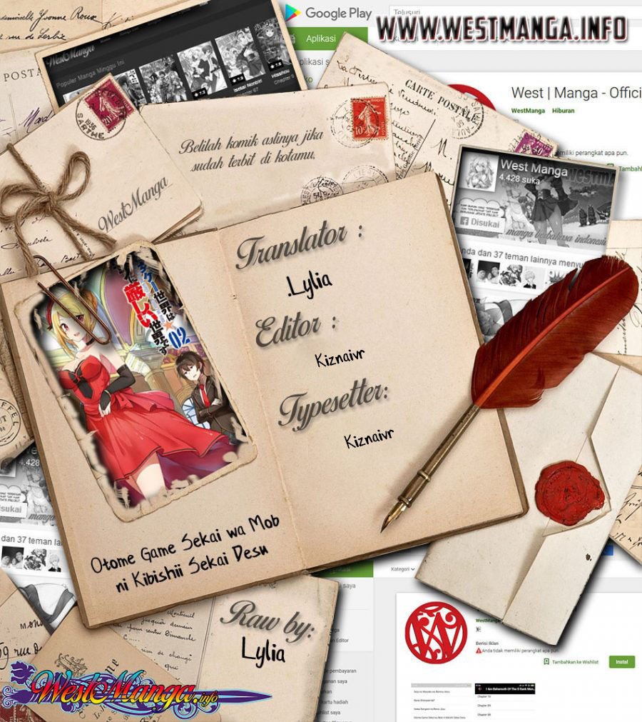 Otome Game Sekai wa Mob ni Kibishii Sekai Desu Chap 29 - Next Chap 30