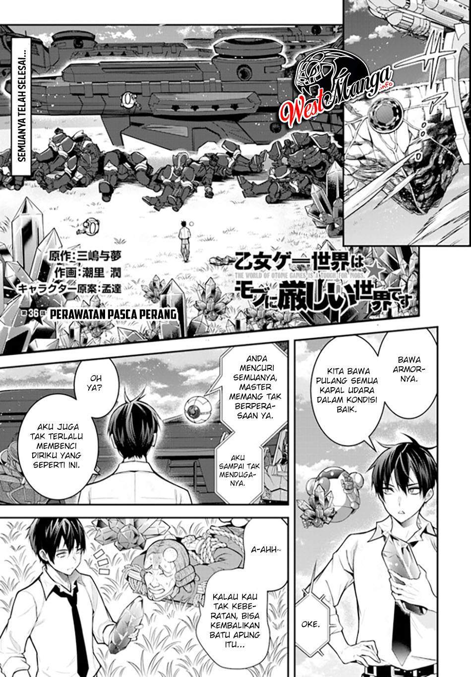 Otome Game Sekai wa Mob ni Kibishii Sekai Desu Chap 36 - Next Chap 37