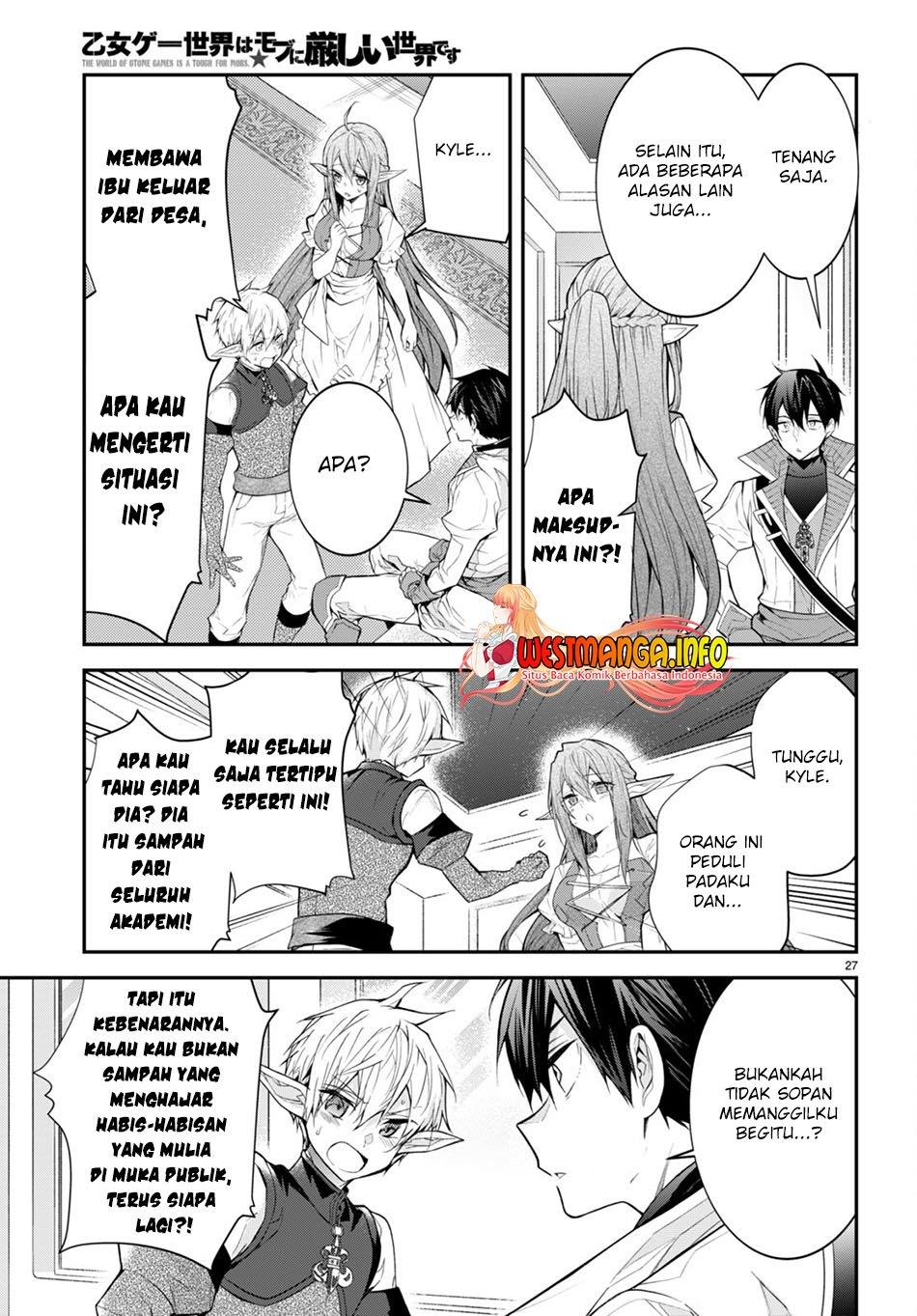 Otome Game Sekai wa Mob ni Kibishii Sekai Desu Chap 44 - Next Chap 45