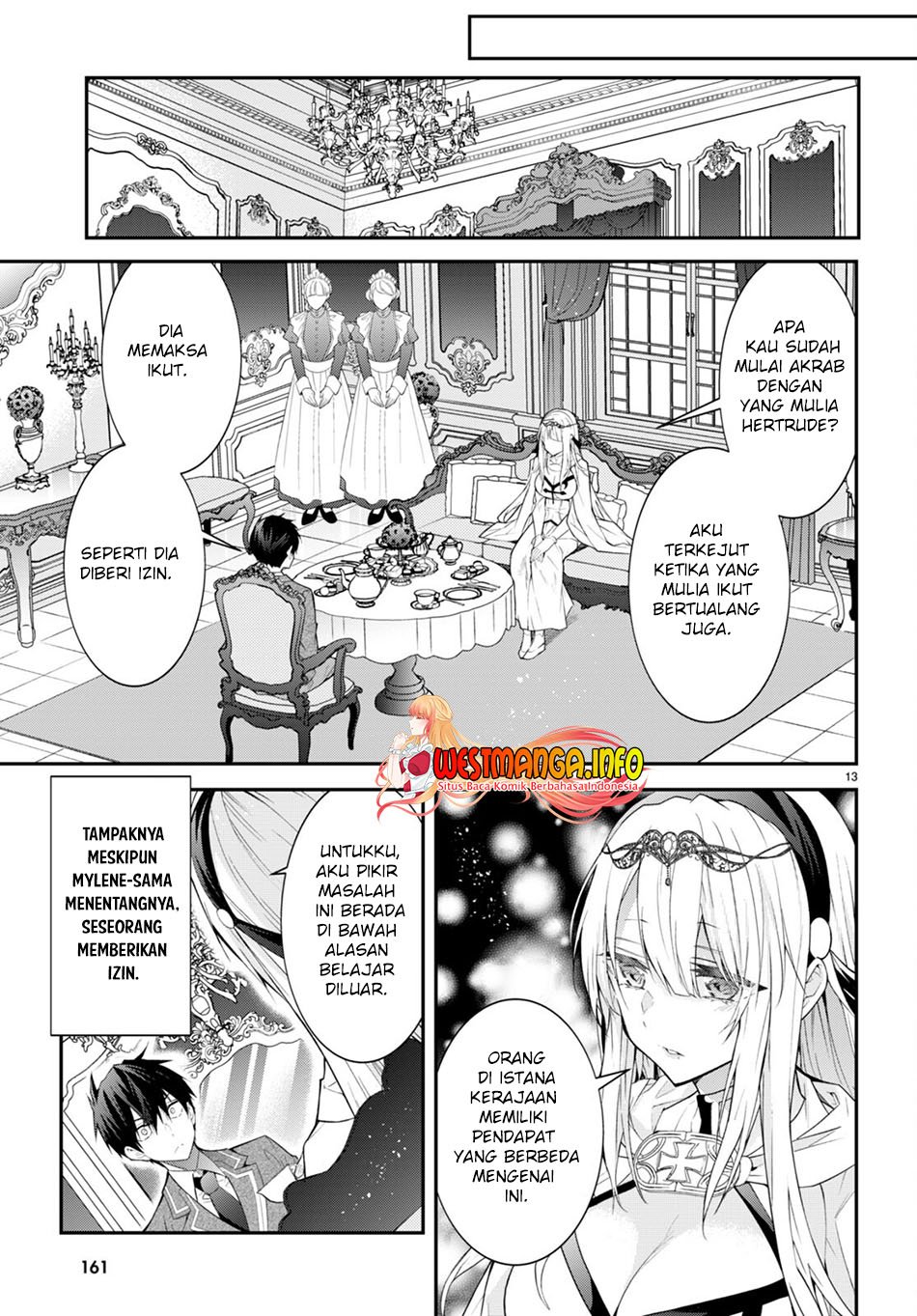 Otome Game Sekai wa Mob ni Kibishii Sekai Desu Chap 45 - Next Chap 46