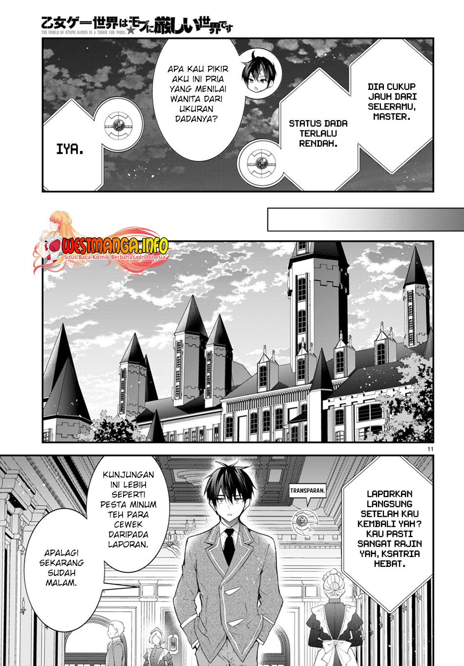 Otome Game Sekai wa Mob ni Kibishii Sekai Desu Chap 45 - Next Chap 46