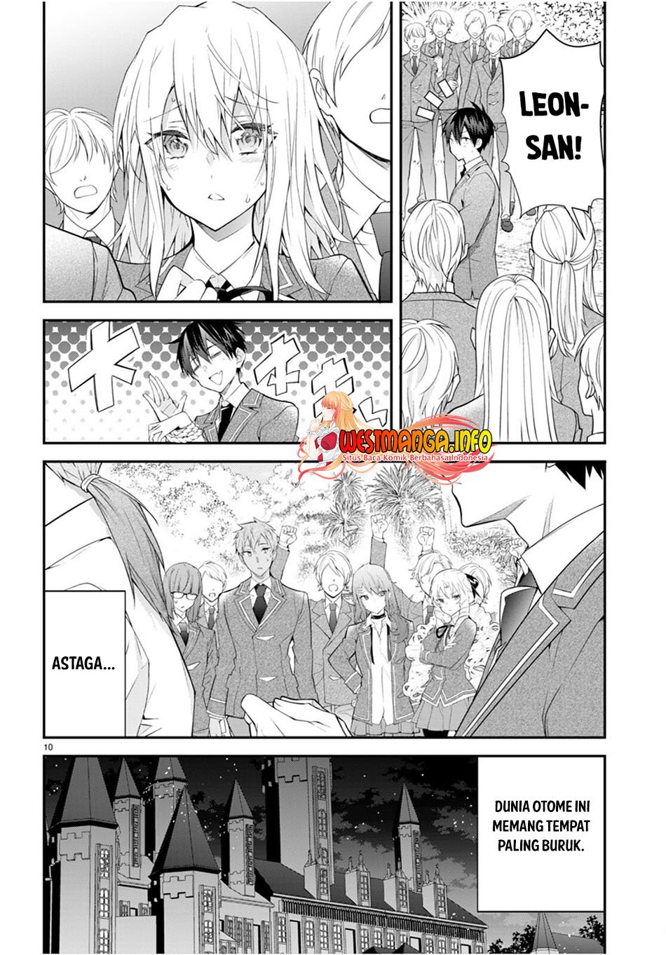 Otome Game Sekai wa Mob ni Kibishii Sekai Desu Chap 46 - Next Chap 47