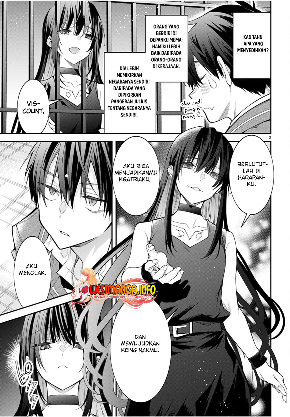 Otome Game Sekai wa Mob ni Kibishii Sekai Desu Chap 47 - Next Chap 48
