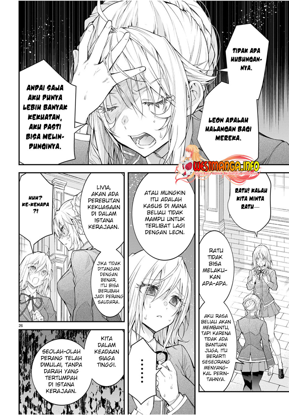 Otome Game Sekai wa Mob ni Kibishii Sekai Desu Chap 47 - Next Chap 48