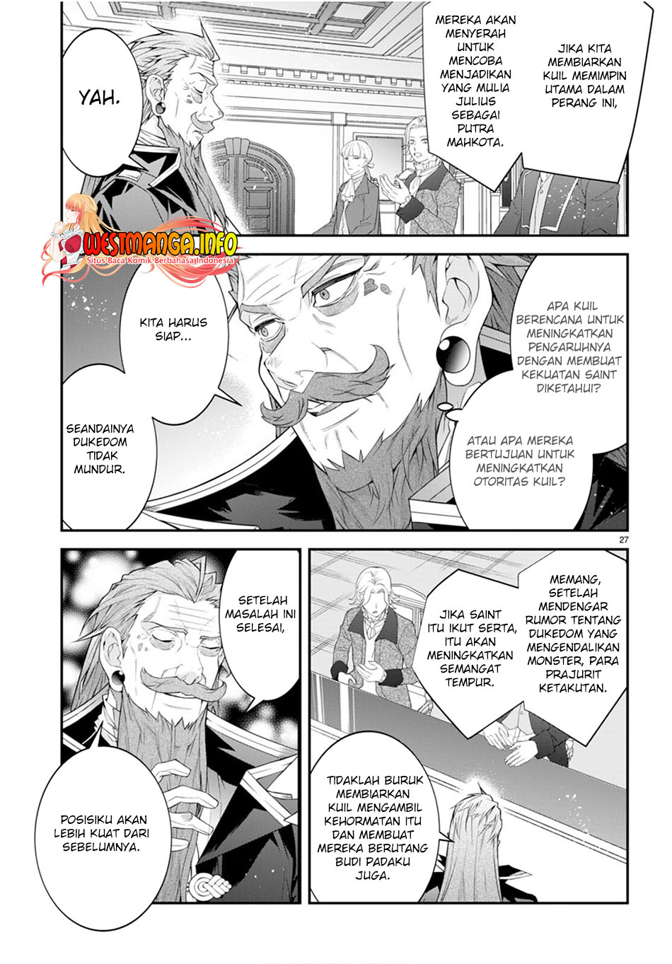 Otome Game Sekai wa Mob ni Kibishii Sekai Desu Chap 48 - Next Chap 49