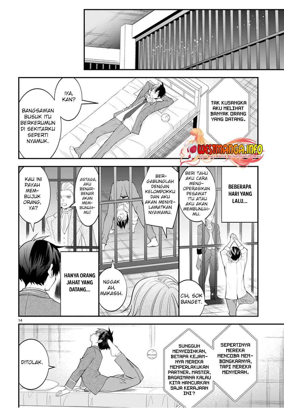 Otome Game Sekai wa Mob ni Kibishii Sekai Desu Chap 48 - Next Chap 49