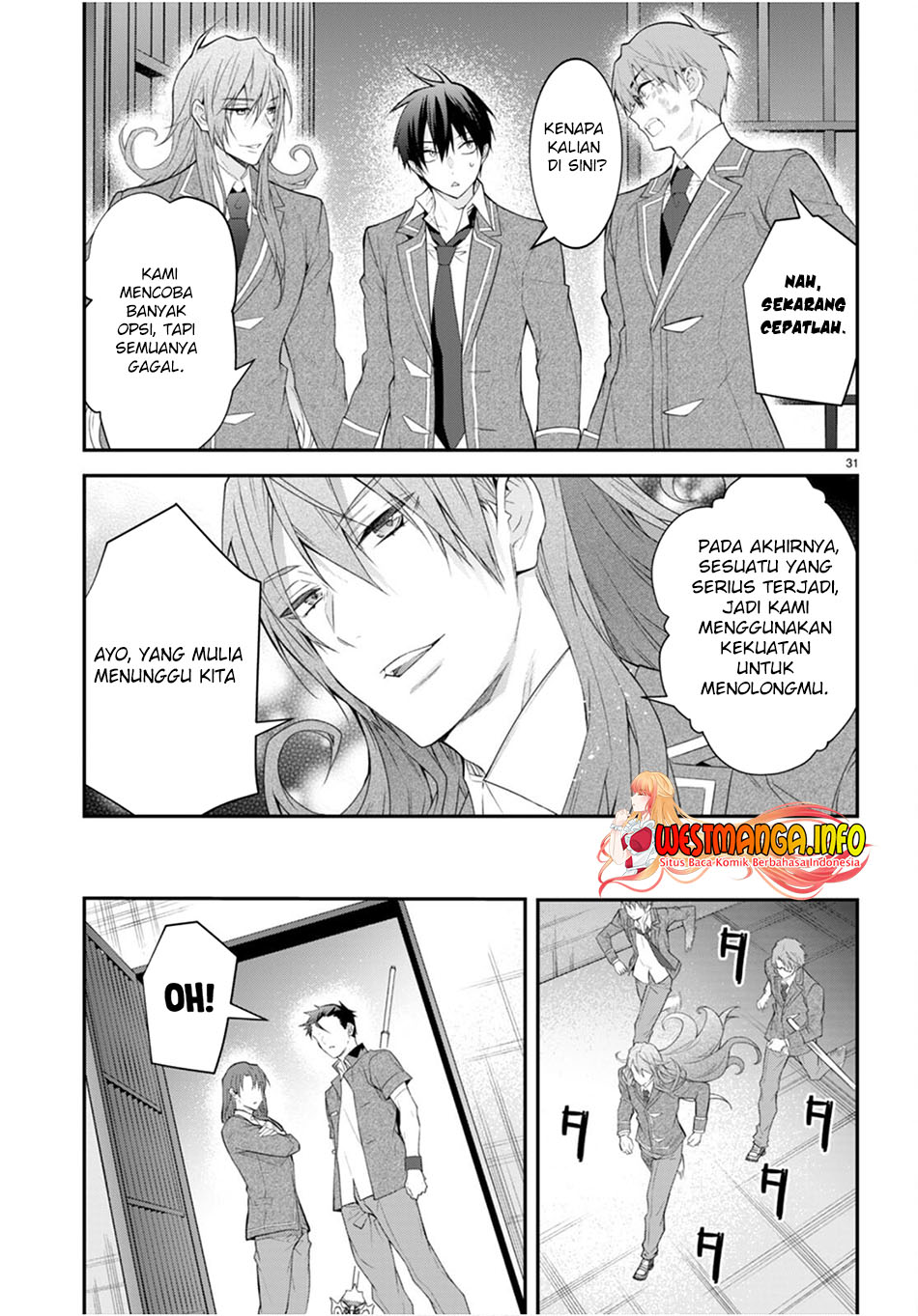 Otome Game Sekai wa Mob ni Kibishii Sekai Desu Chap 48 - Next Chap 49